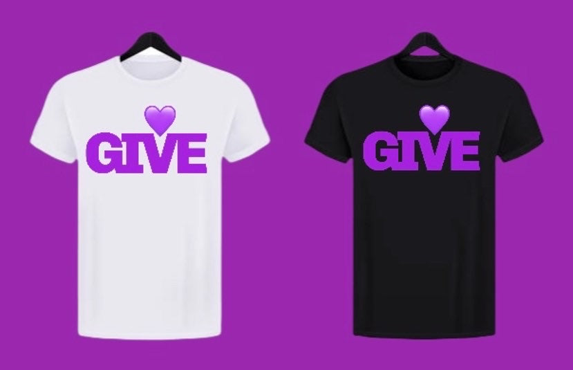 The Big “Give” t-shirt 🖤