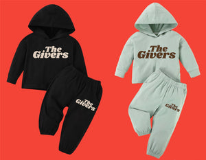 Toddler “The Givers” track suit