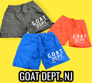 “Swim Trunk” style Goat Shorts